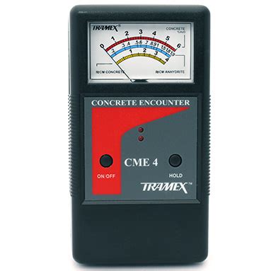 tramex concrete encounter moisture meter model cme 4|concrete encounter cme4.